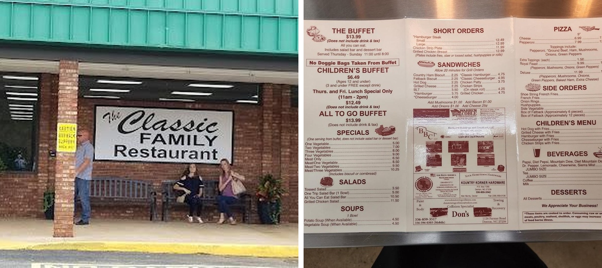 The Classic Family Restaurant