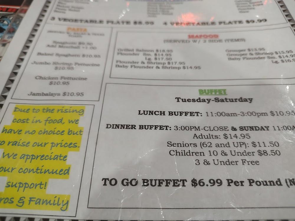 The Classic Family Restaurant Menu image 2